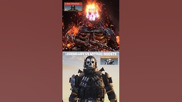 Legendary vs Mythic Ghost