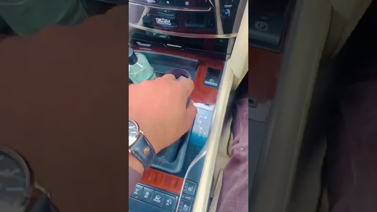 LEXUS LX570 Finger touch Brake