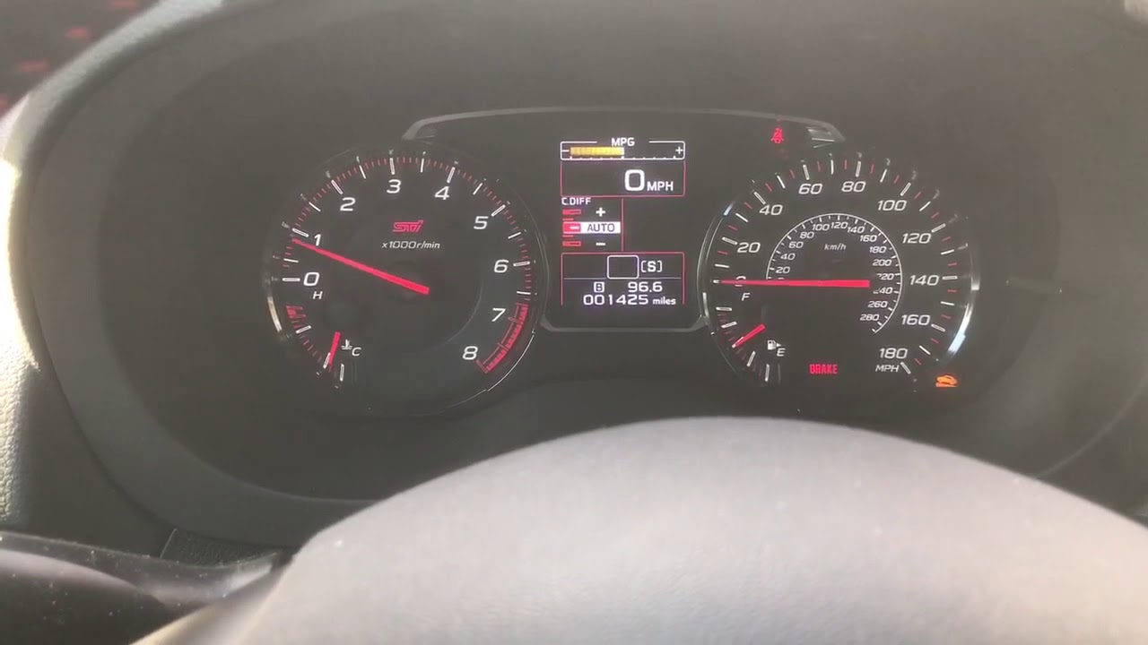 2020 STi belt squeaking sound on cold start YouTube