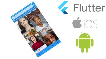Instagram Explore Screen clone in flutter | Instagram iOS app explore screen UI in flutter