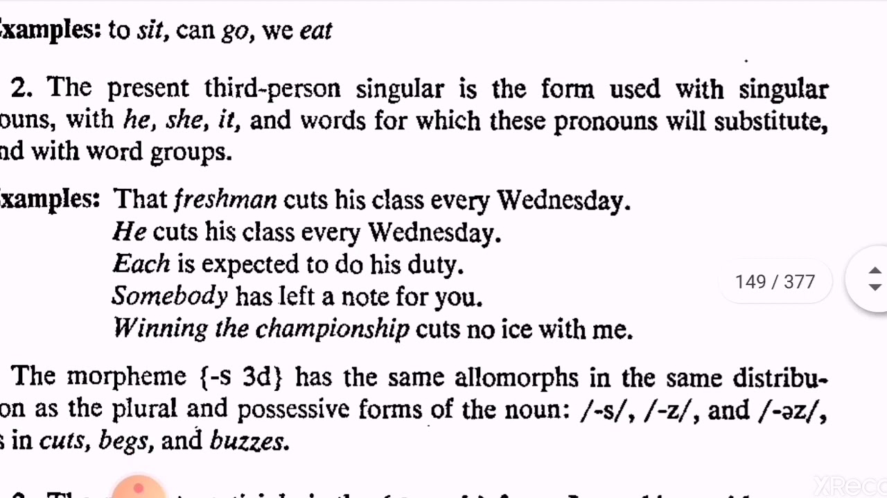 Unit #11 part#3 Verb Paradigm تكملة الفصل ١١ پرادايم الفعل