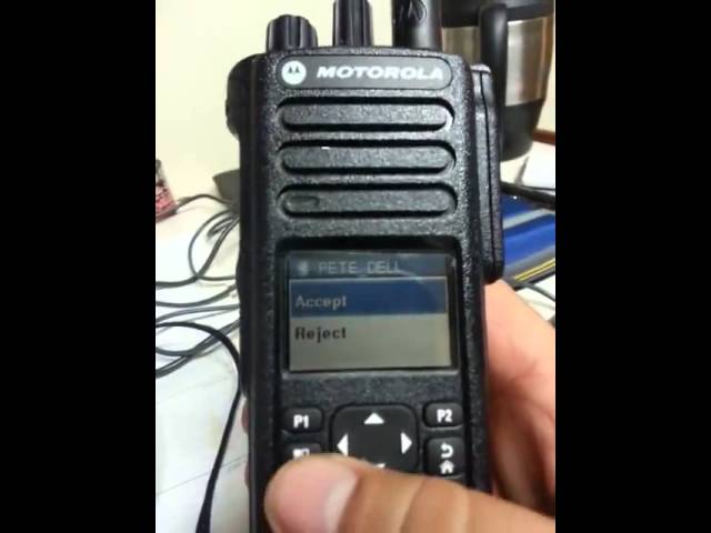 Motorola MotoTRBO Bluetooth Programming 