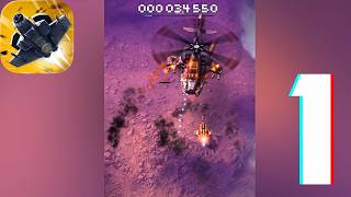 Sky Force Reloaded Gameplay Walkthrough Part 1 - Stage 1 Easy Mode  (Android, iOS) screenshot 2