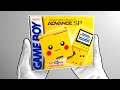 Unboxing Nintendo Game Boy Advance SP Toys "R" Us Pikachu Console