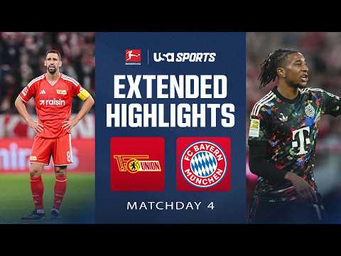 1. FC Union Berlin v FC Bayern Munich | BUNDESLIGA HIGHLIGHTS | USA Sports