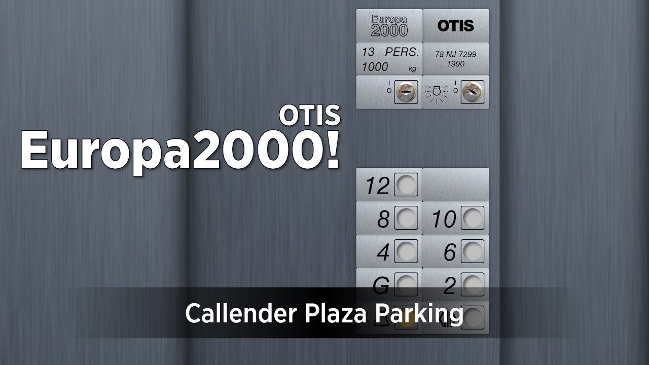 Rare OTIS Europa 2000 @ Callendar Plaza (Parking), HS