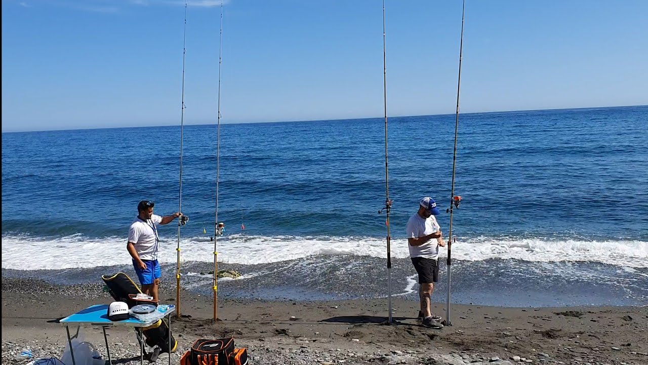 SURFCASTING en GRANADA, jornada ENTRETENIDA YouTube
