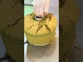 抹茶シフォン焼印 #cake #chiffoncake #シフォンケーキ