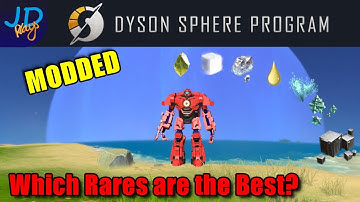 Which RARES are the BEST? 🪐 MODDED Dyson Sphere Program EP8 🌌 Lets Play/Walkthrough