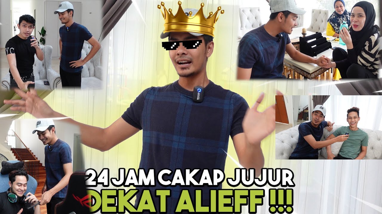 24 Jam Cakap 'JUJUR ' Dekat Alieff !!! ANIQ SINGLE KE TAKEN ?