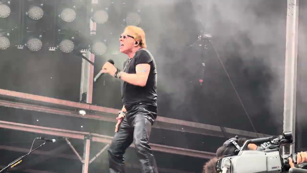 Guns N’Roses “Welcome to Jungle” live at Aston Villa, Birmingham 23rd June 2025
