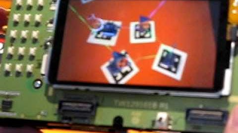 ARM Mali 400 augmented reality demo