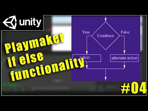 4 - Playmaker If Else functionality - Unity Playmaker Tutorial