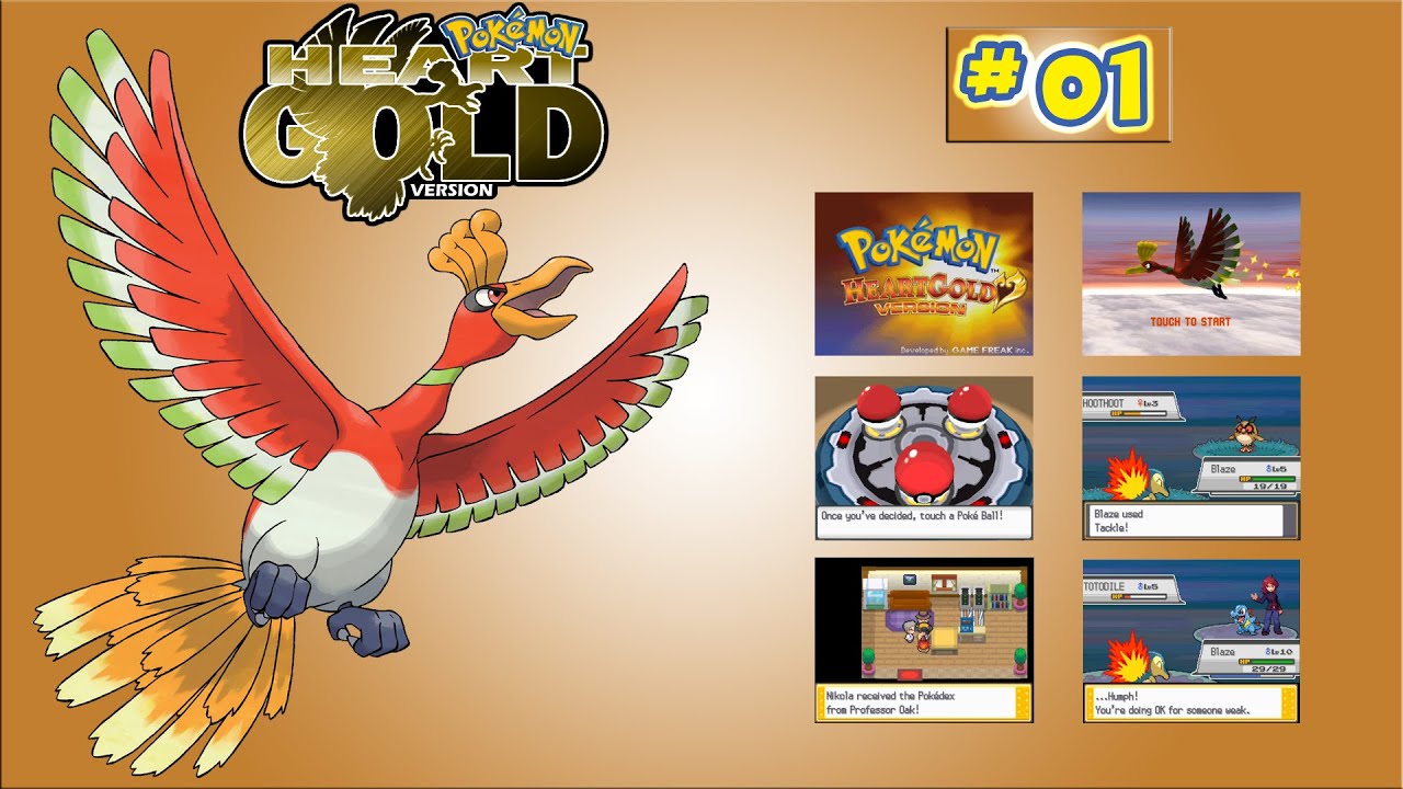Pokemon HeartGold Version Ep.01 - Enter The Johto Region