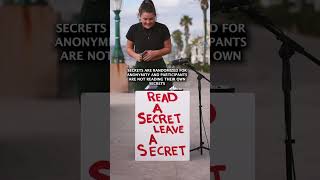 Strangers Read A Secret, Leave A Secret (Full episode on my channel)