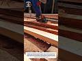 Smart Wood Planing Technique That Saves Time | Satisfying Carpentry #Shorts