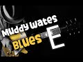 Blues backing track jam  chicago blues  ice b  muddy waters blues in e