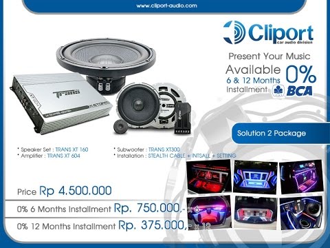 Paket Car Audio Entry Level Cocok Untuk Segala Jenis Music !