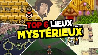 6 LIEUX les PLUS MYSTÉRIEUX de POKÉMON