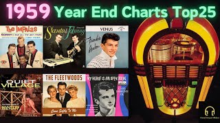 Oldies 1959 Billboad Year-End Charts Top25