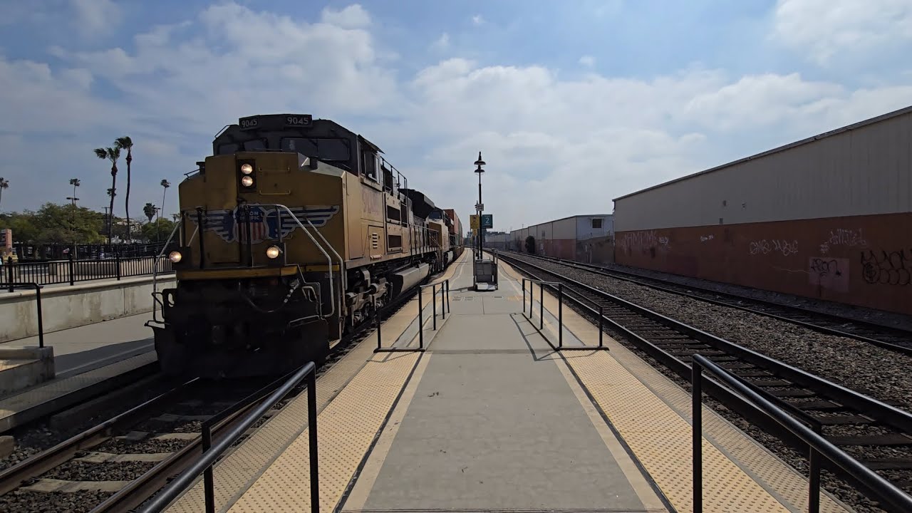 Union Pacific ZLCLT At Glendale Station 