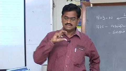 Subbiah Pandian   Mechanical Universe Part 49 Atoms 2 in Tamil