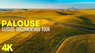 Stunning Palouse  Scenic Roads & Rolling Wheat Fields  Guided Documentary Tour in Washington State