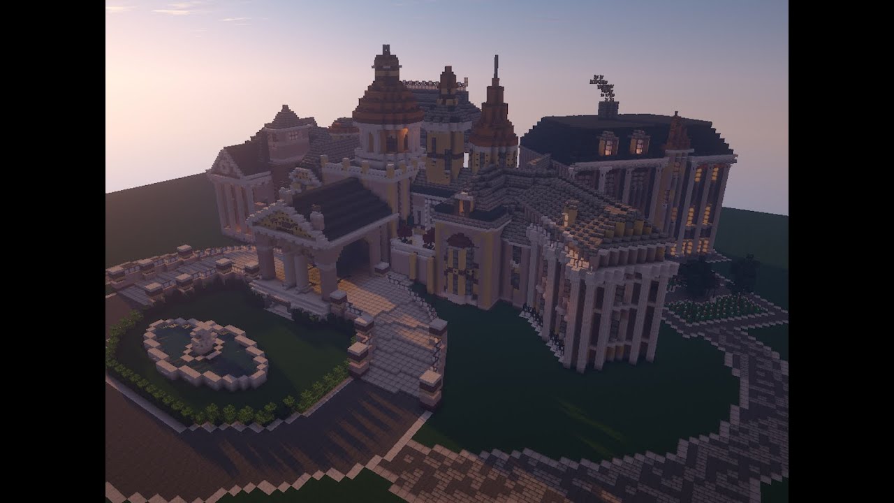 Vexel Design Timelapse - French Castle Chateau - YouTube