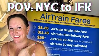 NYC to JFK Airport by Subway ✈  Works for Both Directions ✈