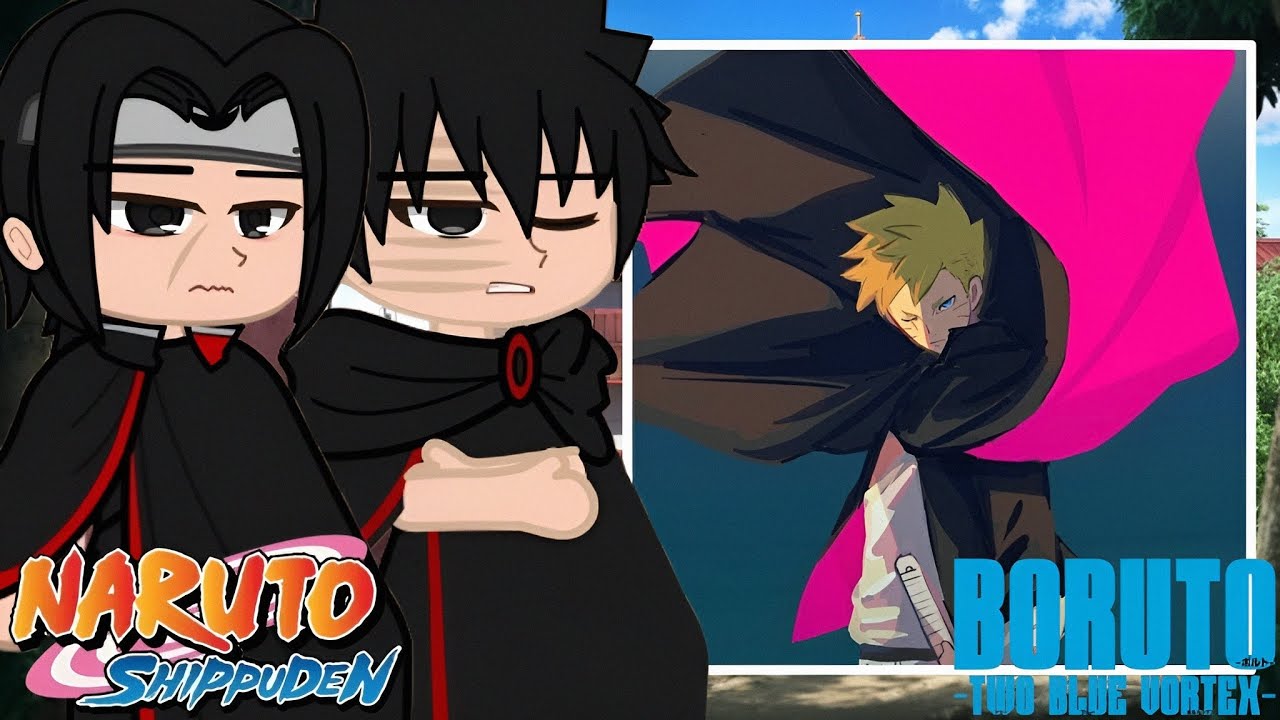 Uchiha Clan react to Uzumaki Boruto ||TWOBLUEVORTEX|| [ PUT IN 2X SPEED]
