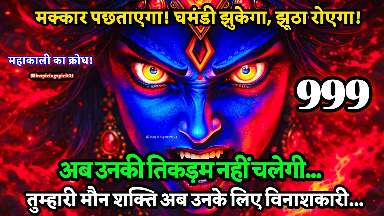 🔥मक्कार पछताएगा! घमंडी झुकेगा, झूठा रोएगा!अब उनकी तिकड़म  🔱 #maakali #shivshakti