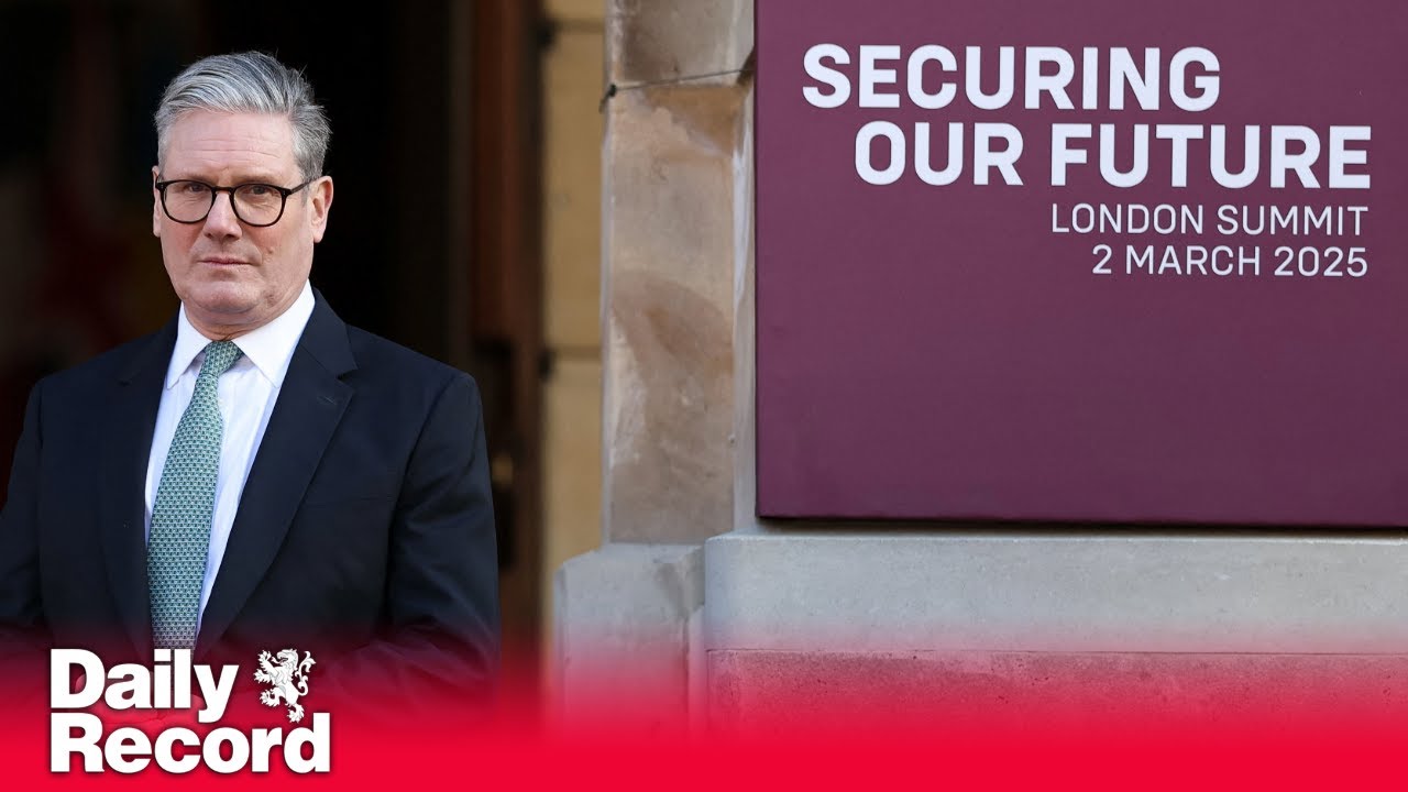 European leaders gather in London to forge common purpose on Ukraine during summit