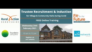 RAD Trustee Recruitment & Induction Training Zoom