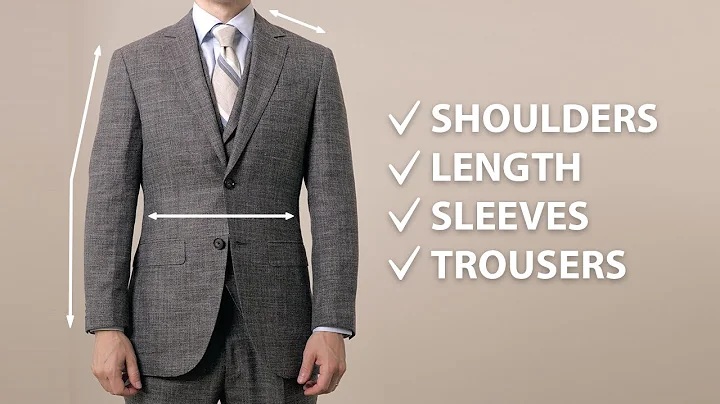 Logra un ajuste perfecto en tu traje y luce impecable