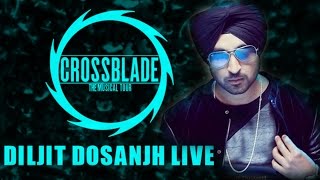 Diljit dosanjh live | crossblade the musical tour | delhi university north campus