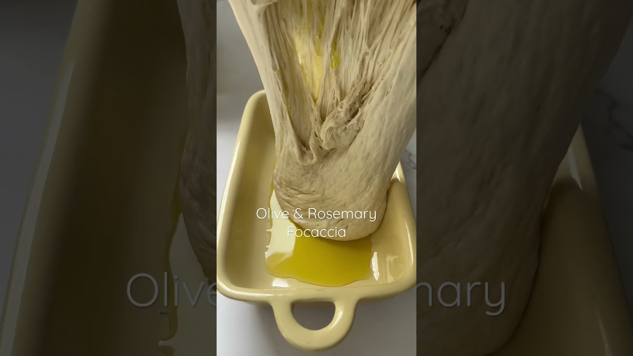 Olive & Rosemary Focaccia🫒 