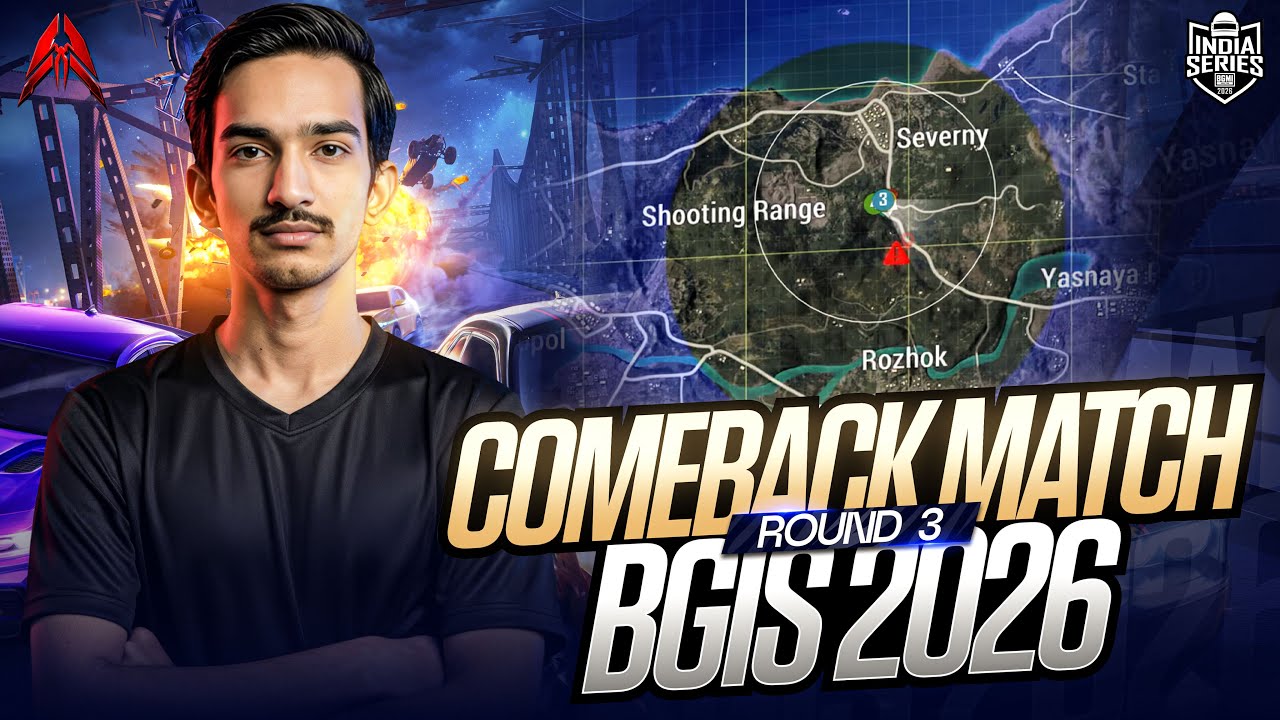BGIS 2026 R3 📍COMEBACK MATCH🔥 • IGL POV • ARRANCAR ESPORTS