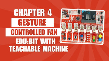 Chapter 4: EDU:BIT  with Teachable Machine – Gesture Controlled Fan