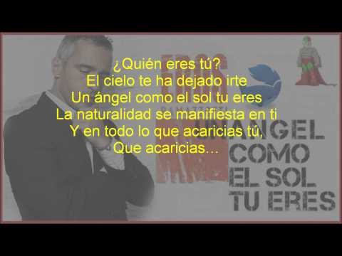 Quien eres tu - Eros Ramazzotti (Letra)