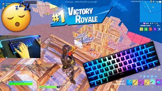 [1 HOUR] Sleepy Chill Mechanical Keyboard ASMR Sounds😴Fortnite 4K