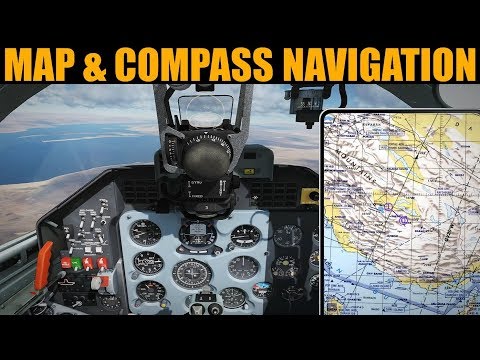 Flying Basics: How To Navigate Without GPS, INS or Radio | DCS WORLD