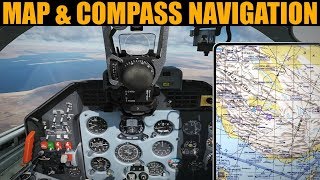 Flying Basics: How To Navigate Without GPS, INS or Radio | DCS WORLD
