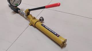 ENERPAC P-39 HANDPUMP WITH 2 WAY VALVE TUSHAR HOSES PVT.LT.D.