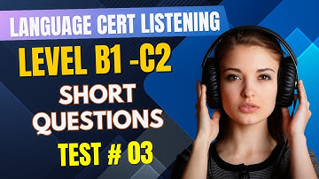 Langauagecert Listening Practice Choose the Right Conversation Option for Achiever Level B1 to C2