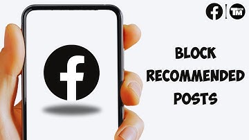 How to Stop/Block Recommended Posts on Facebook (EASY WAY)