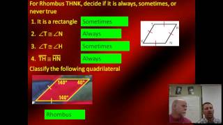 8-4 Rhombus, Rectangle, Square