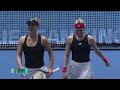 Highlights: Masarova/Sorribes Tormo (ESP) v Bouchard/Dabrowski (CAN)
