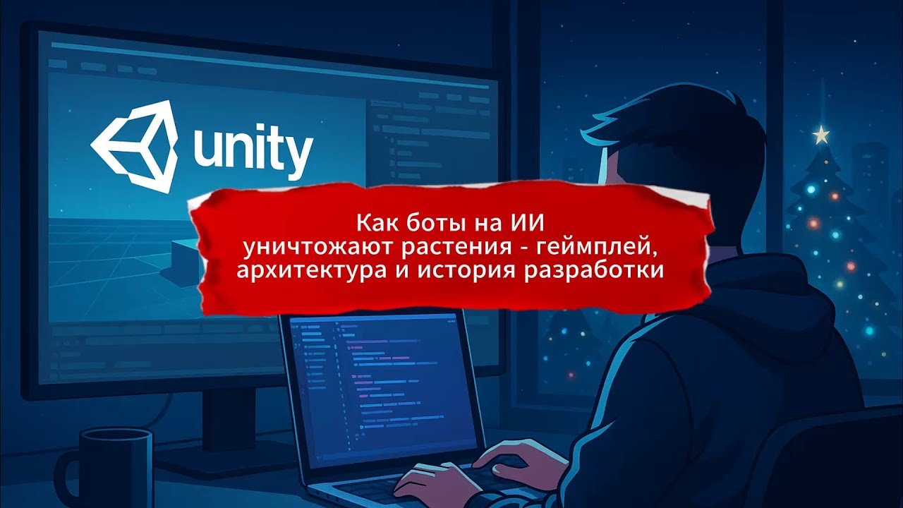 Как боты на ИИ уничтожают растения   геймплей, архитектура и история разработки