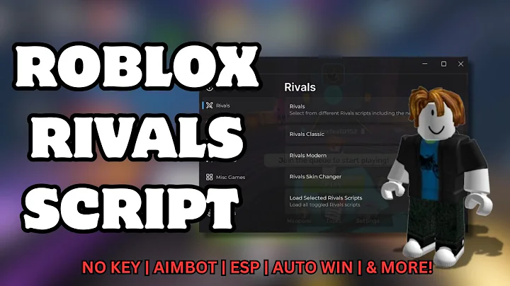 Roblox Rivals Script *No Key* - ESP, Aimbot, Auto Win, & More!