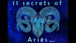 11 Secrets Of Aries Sign !!!!!